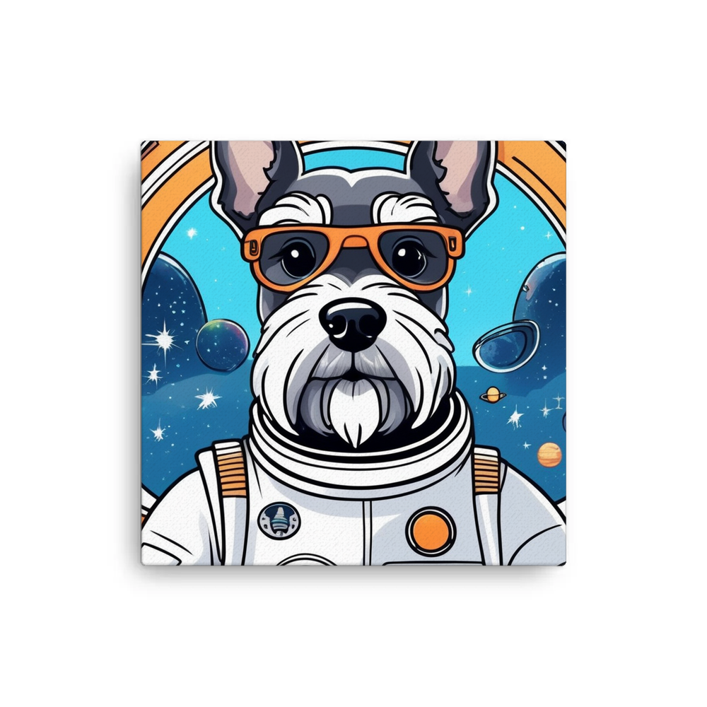 PugMug Custom Miniature Schnauzer Canvas