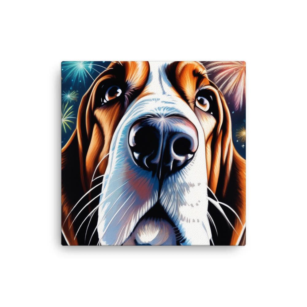 PugMug Custom Basset Hound Canvas