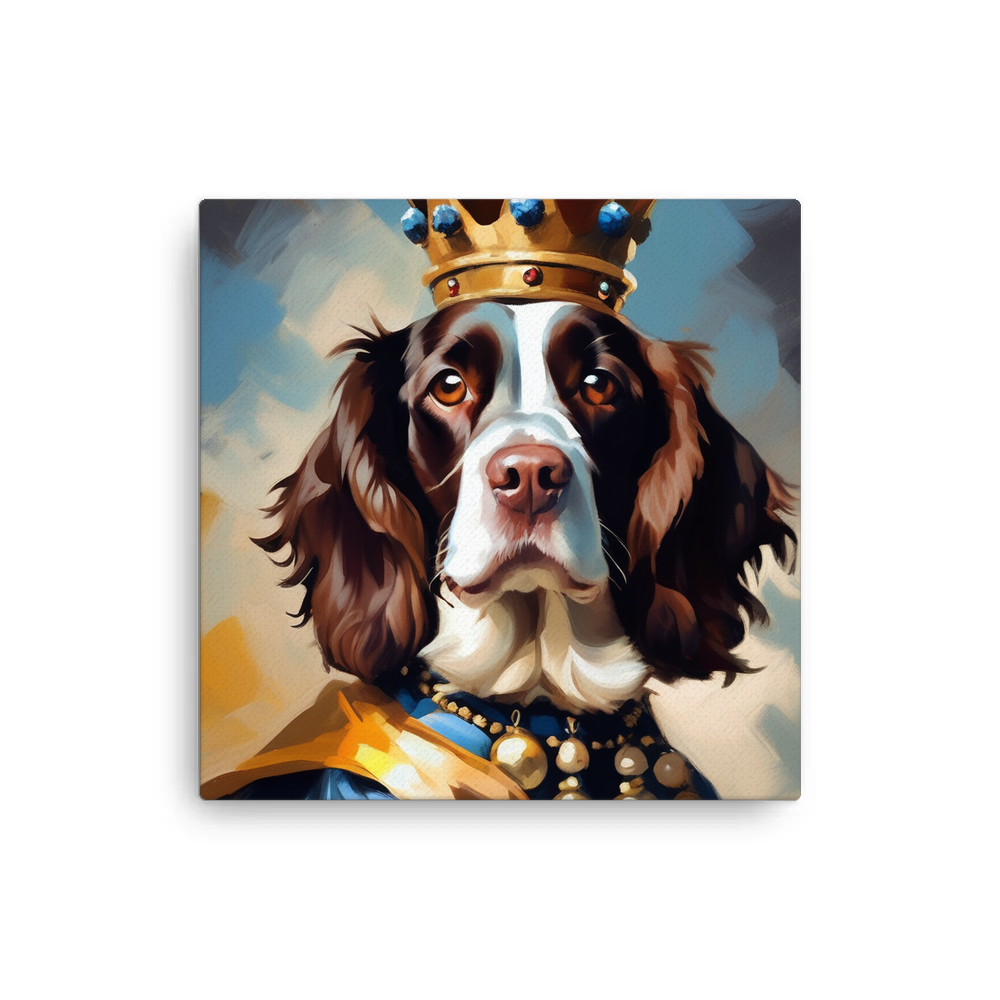 PugMug Custom English Springer Spaniel Canvas