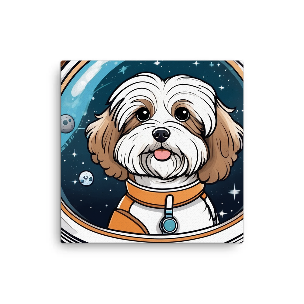 PugMug Custom Tan Havanese Dog Canvas