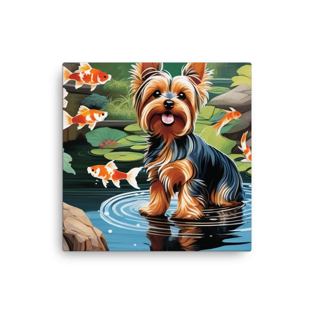 PugMug Custom Yorkshire Terrier Canvas