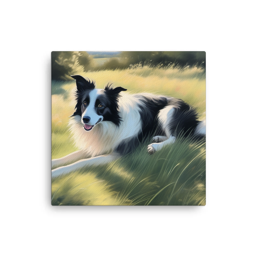PugMug Custom Border Collie Canvas