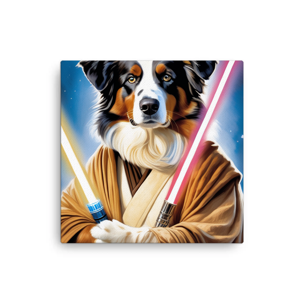 PugMug Custom Australian Shepherd Dog Canvas