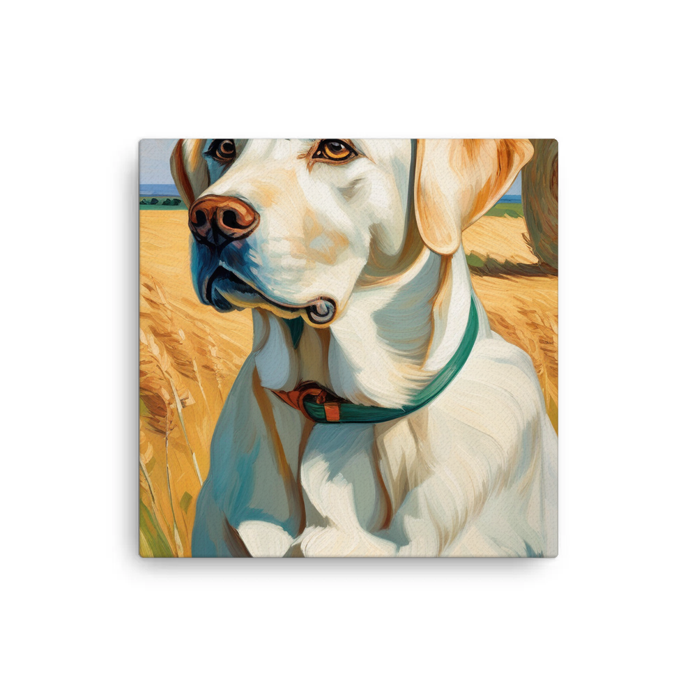 PugMug Custom White Labrador Retriever Canvas