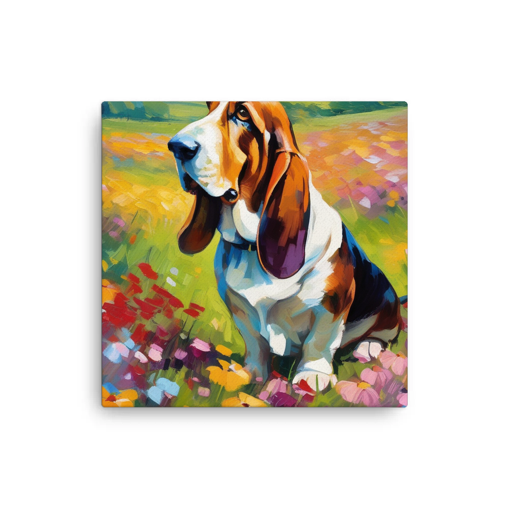 PugMug Custom Basset Hound Canvas