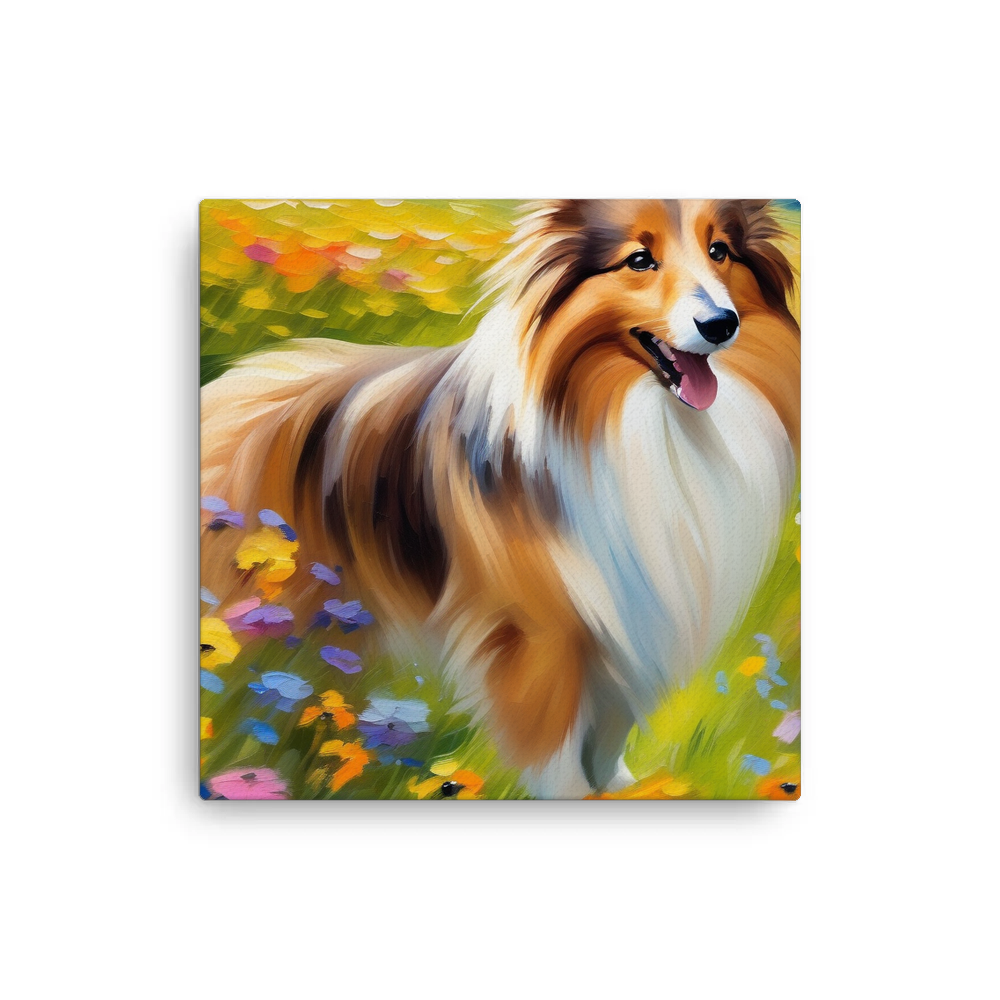 PugMug Custom Shetland Sheepdog Canvas