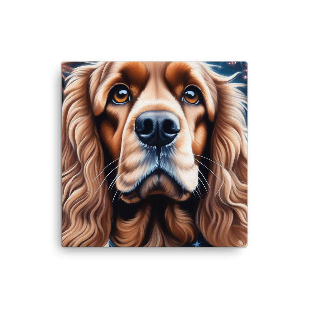 PugMug Custom Cocker Spaniel Canvas