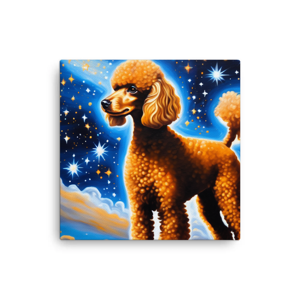 PugMug Custom Tan Poodle Canvas