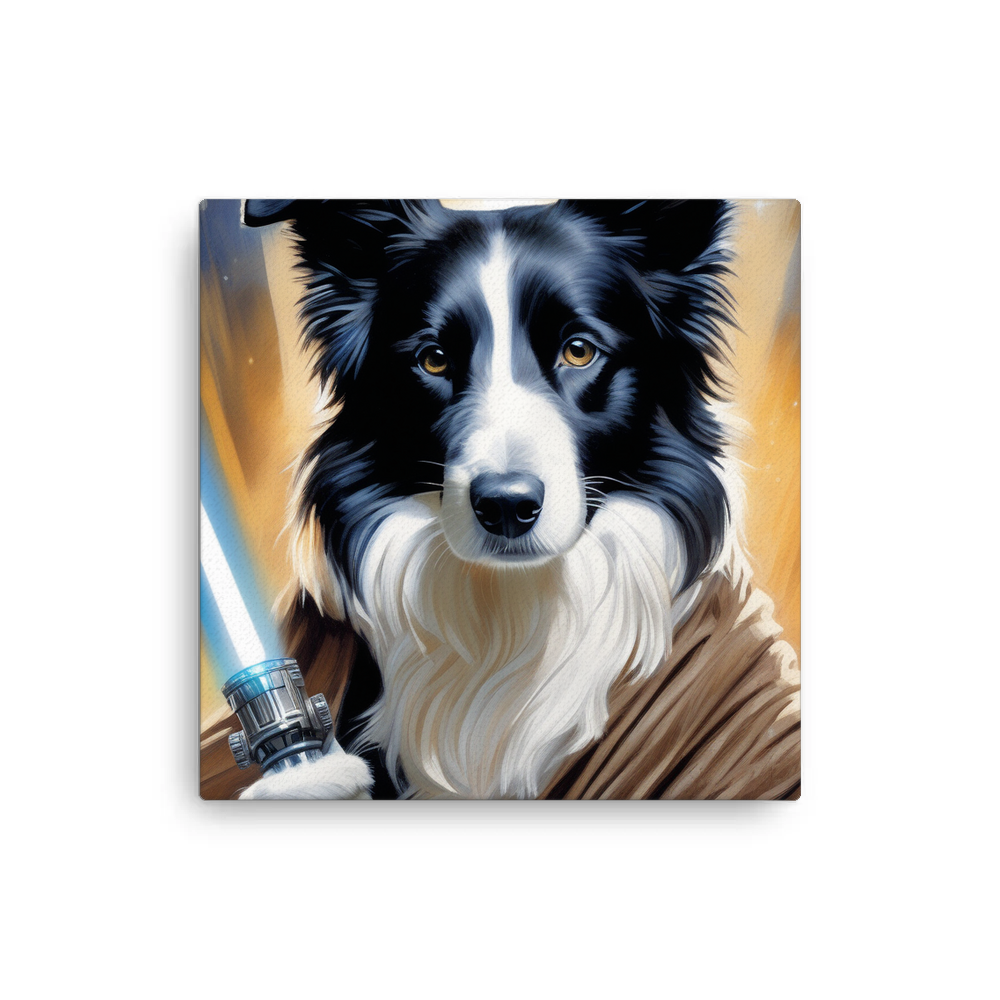 PugMug Custom Border Collie Canvas