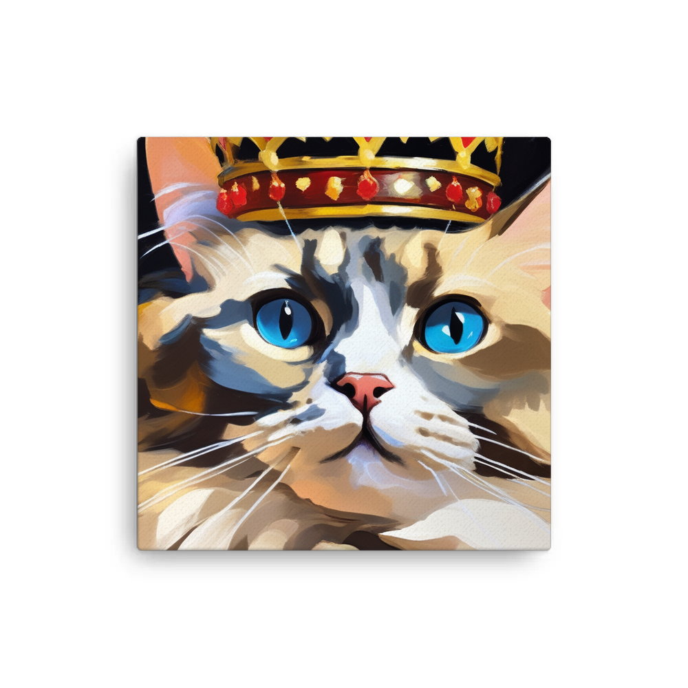 PugMug Custom Tabby Ragdoll Cat Canvas