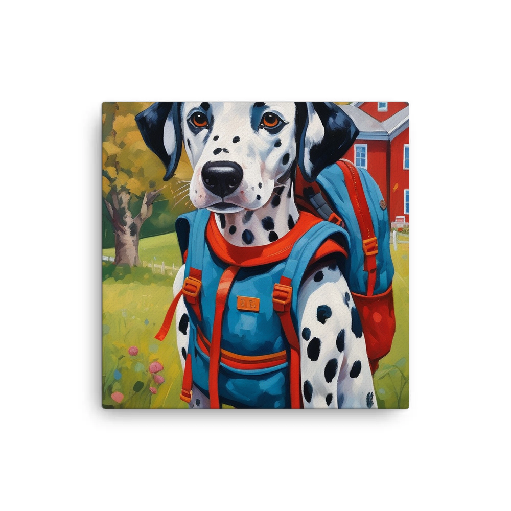 PugMug Custom Dalmatian Canvas
