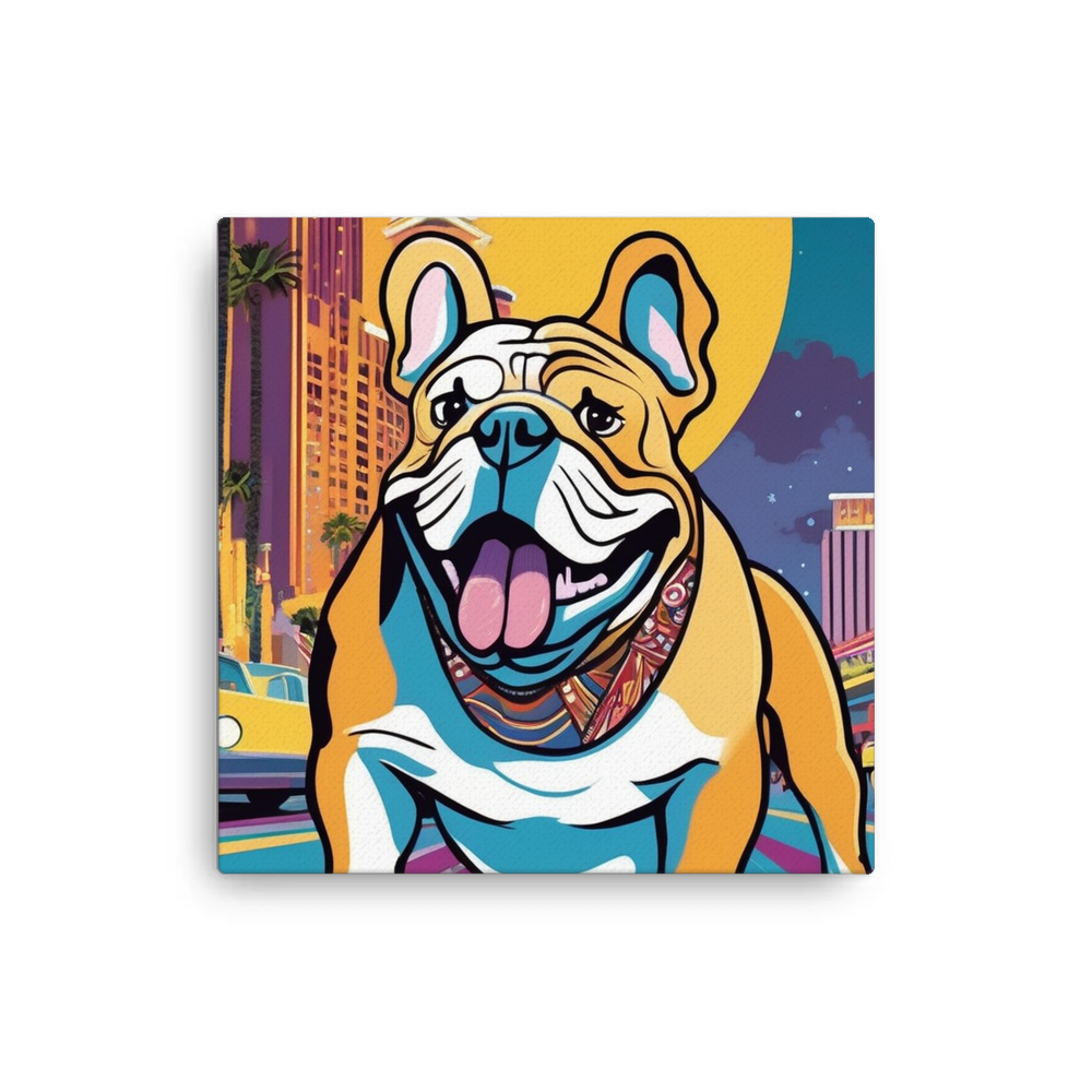 PugMug Custom Bulldog Canvas