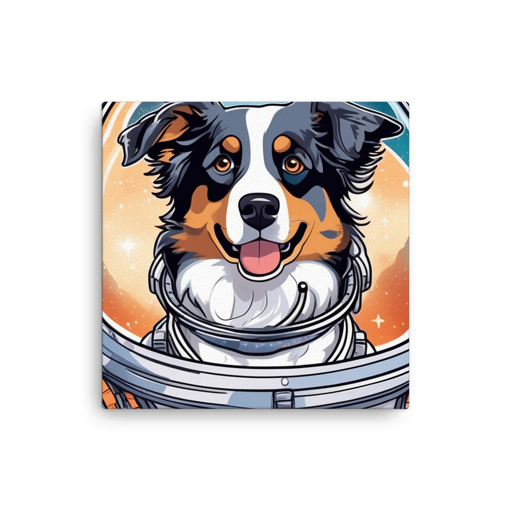 PugMug Custom Australian Shepherd Dog Canvas