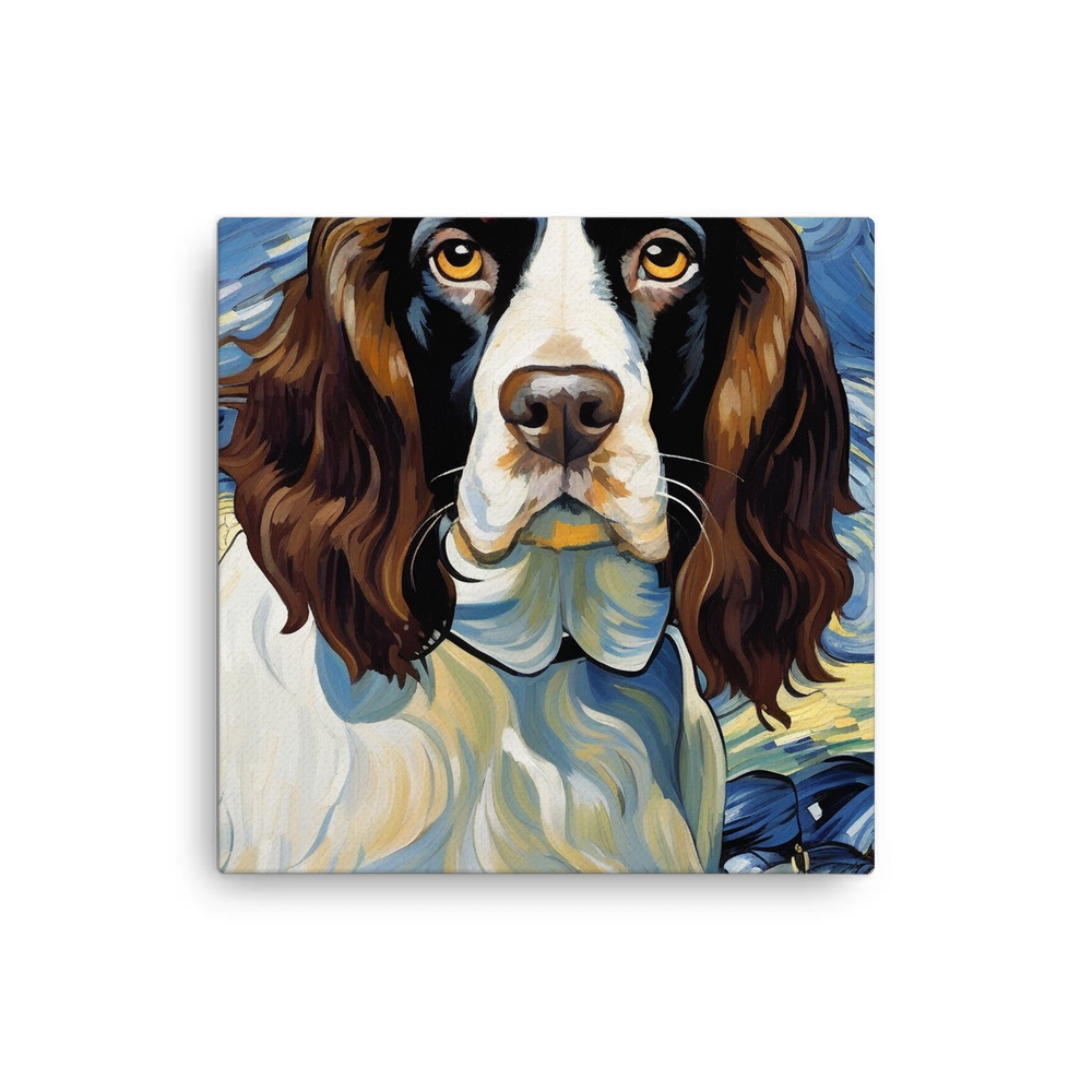 PugMug Custom English Springer Spaniel Canvas