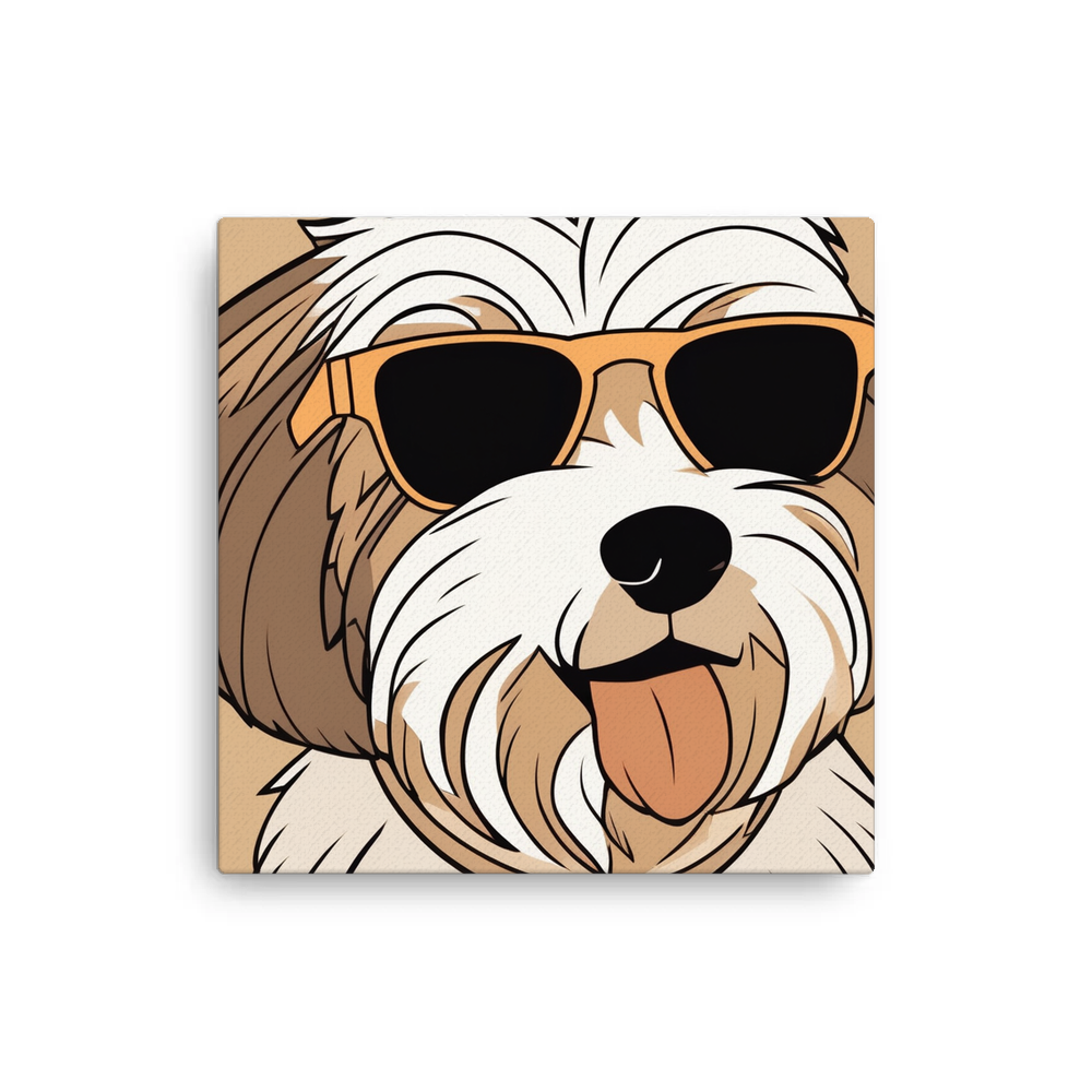 PugMug Custom Tan Havanese Dog Canvas