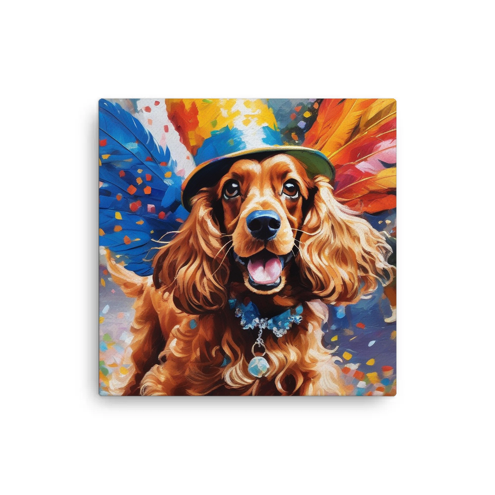 PugMug Custom Cocker Spaniel Canvas