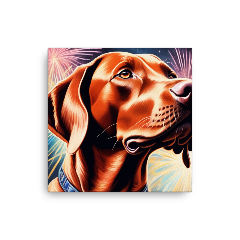 PugMug Custom Vizsla Canvas