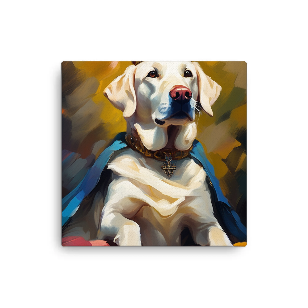 PugMug Custom White Labrador Retriever Canvas