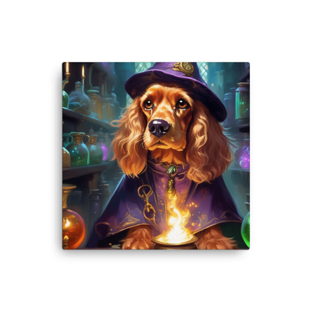 PugMug Custom Cocker Spaniel Canvas