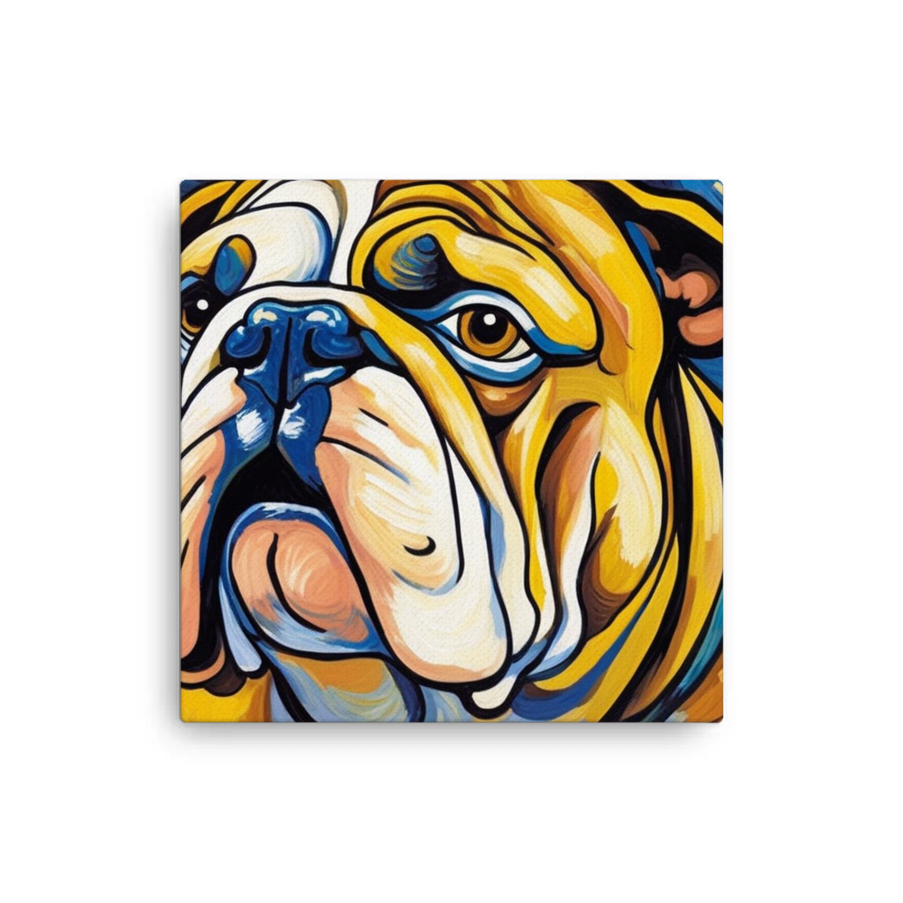 PugMug Custom Bulldog Canvas