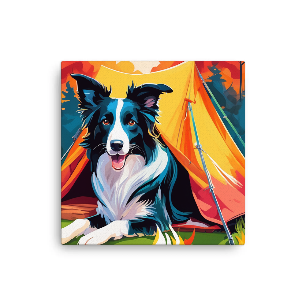 PugMug Custom Border Collie Canvas