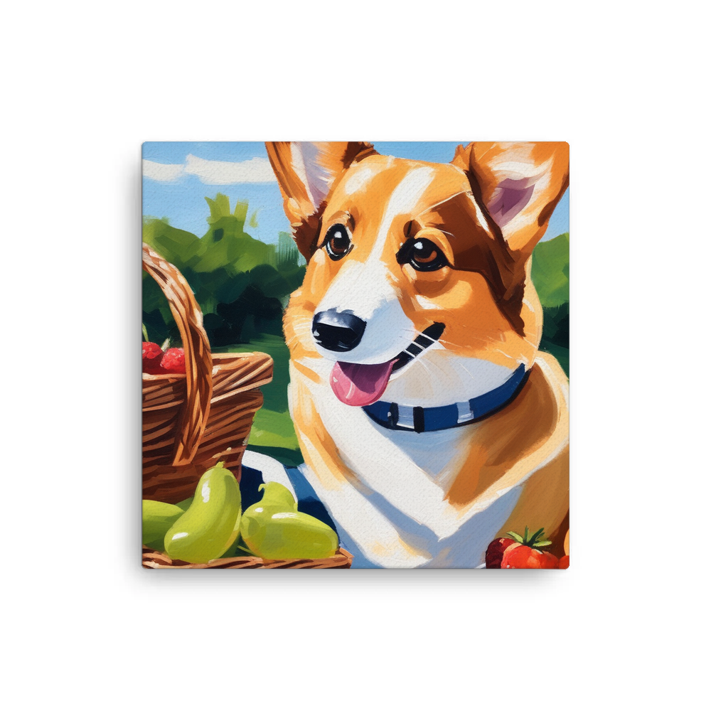 PugMug Custom Pembroke Welsh Corgi Canvas