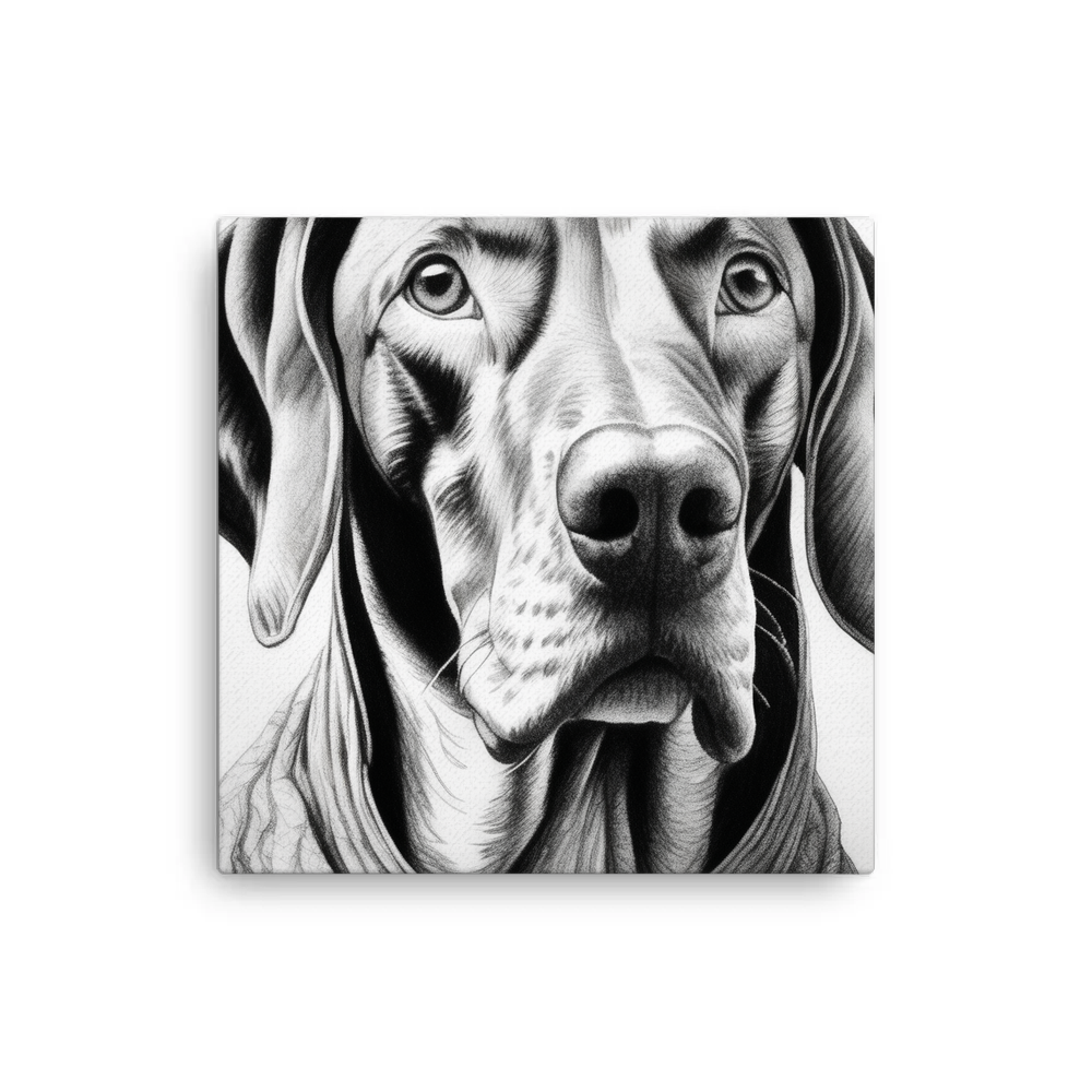 PugMug Custom Vizsla Canvas