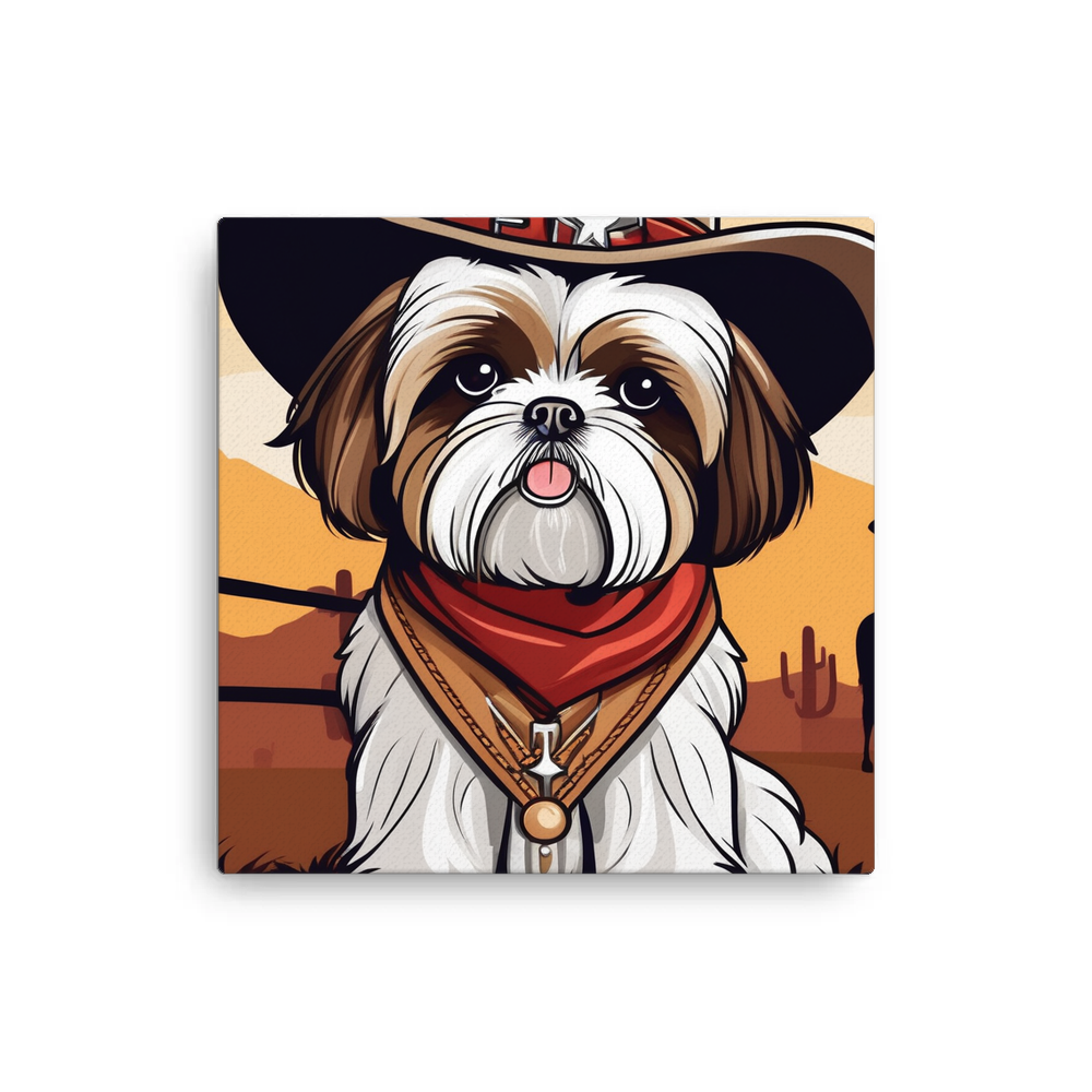 PugMug Custom Shih Tzu Canvas