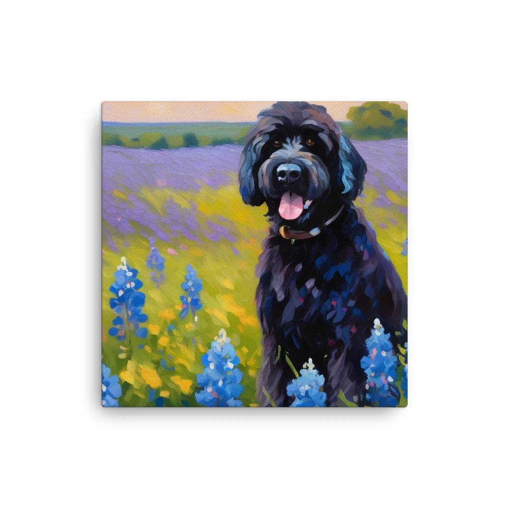 PugMug Custom Portuguese Water Dog Canvas