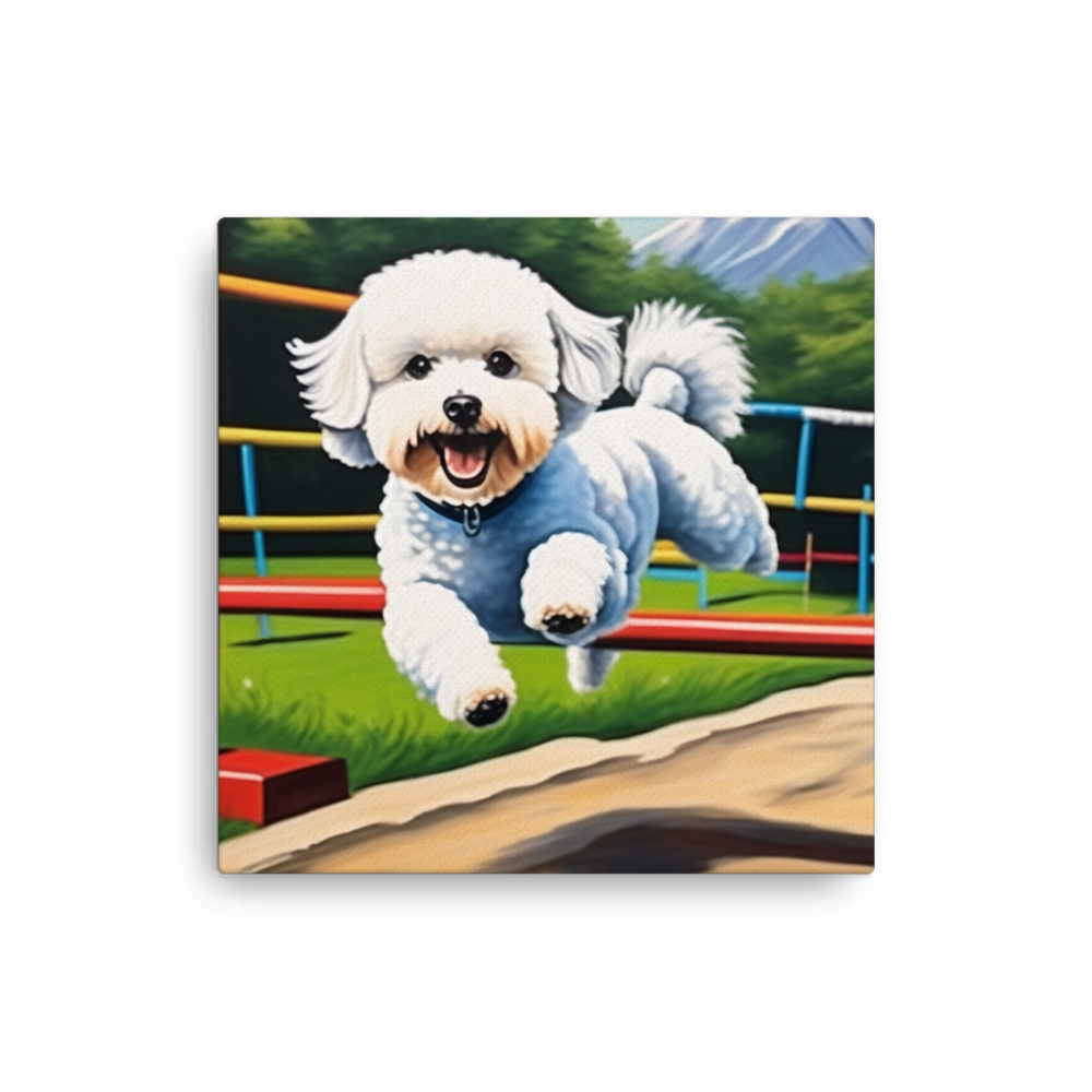 PugMug Custom Bichons Frise Canvas