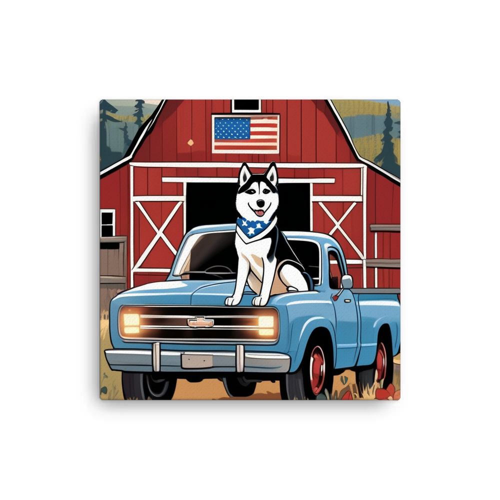 PugMug Custom Siberian Husky Canvas