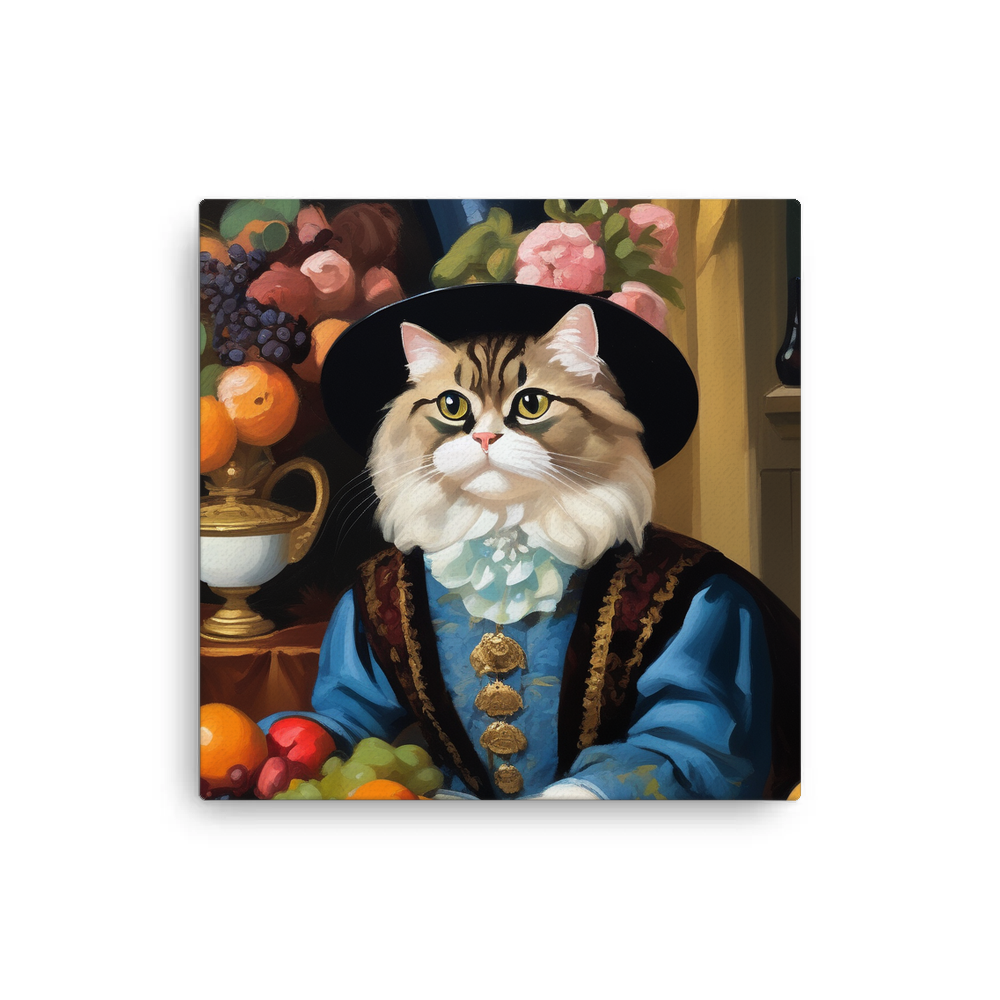 PugMug Custom Tabby Persian Cat Canvas