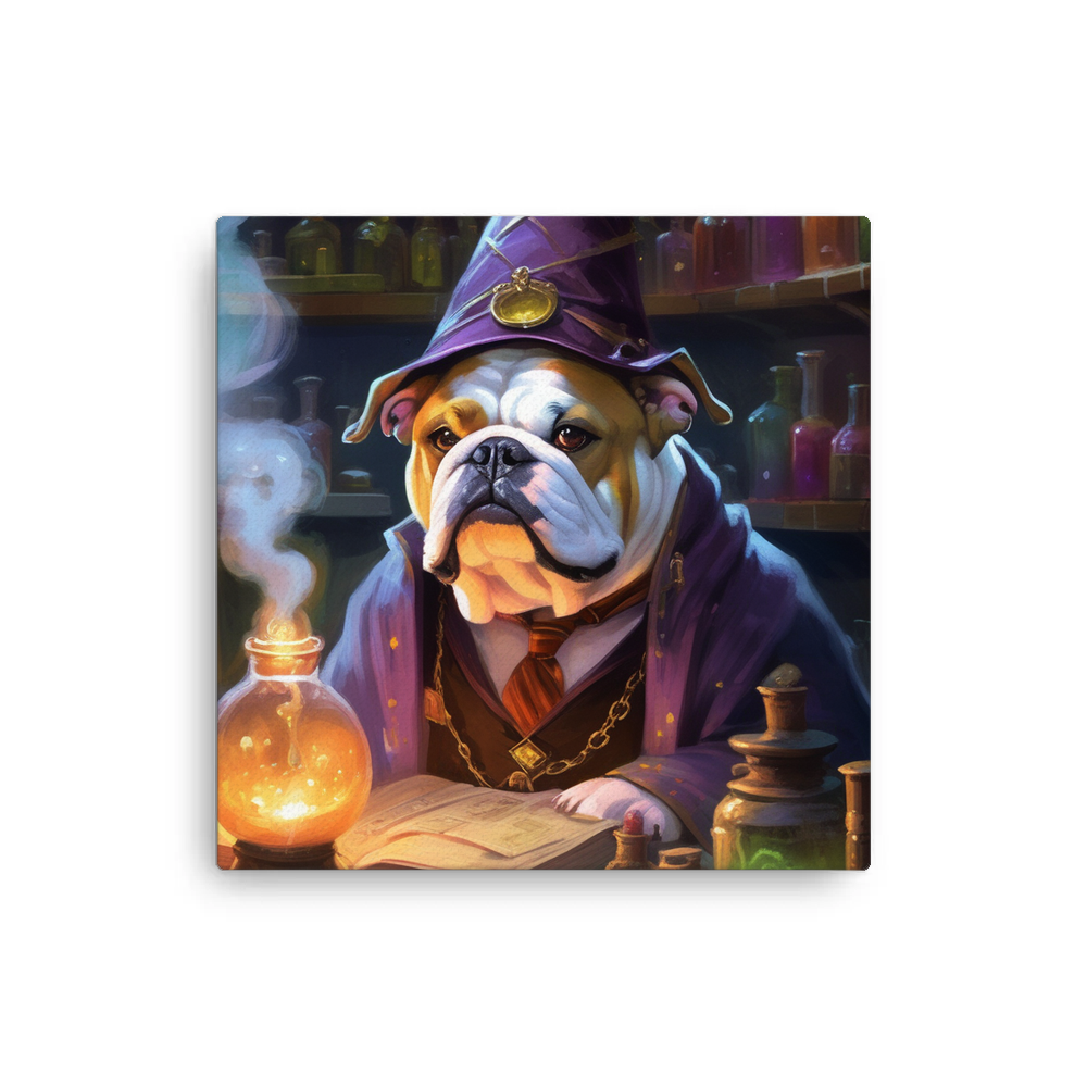 PugMug Custom Bulldog Canvas