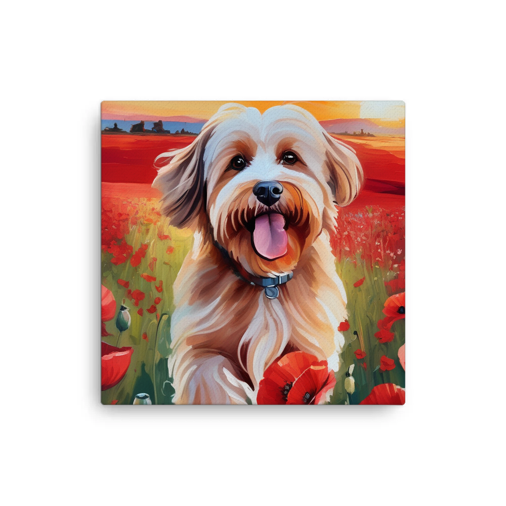 PugMug Custom Tan Havanese Dog Canvas