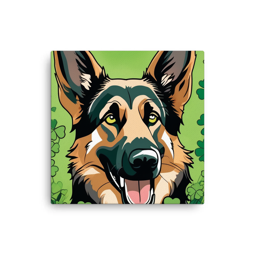 PugMug Custom German Shepherd Dog Canvas