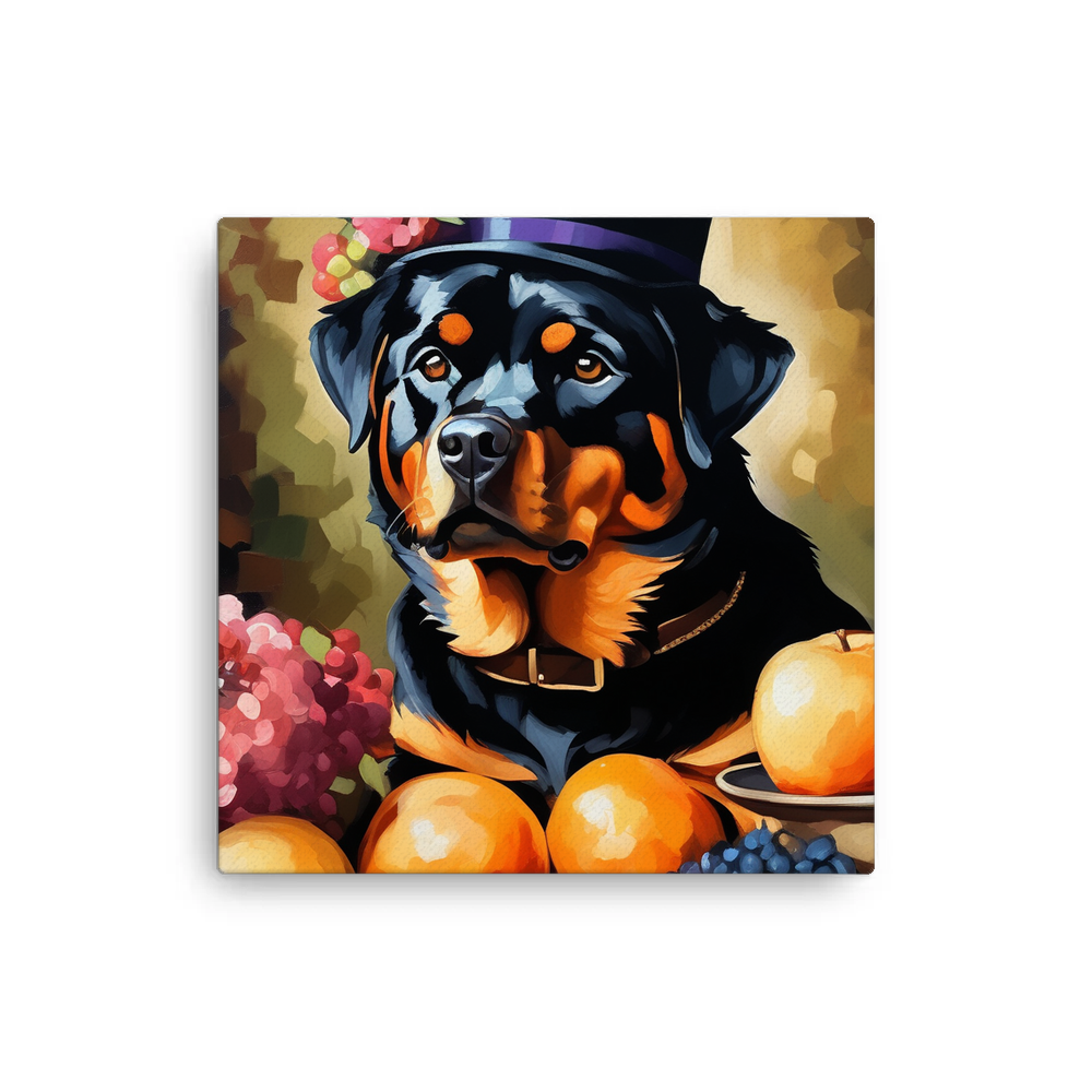 PugMug Custom Rottweiler Canvas