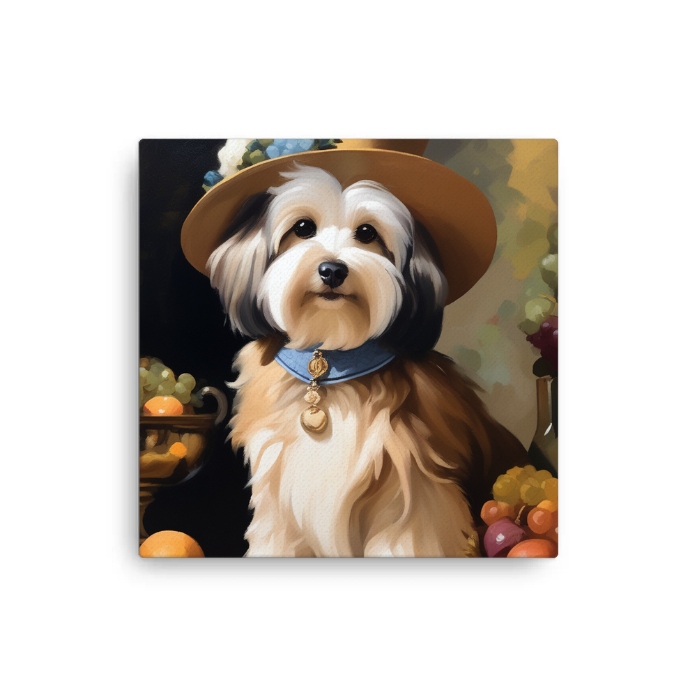 PugMug Custom Tan Havanese Dog Canvas