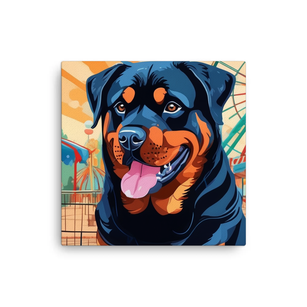 PugMug Custom Rottweiler Canvas