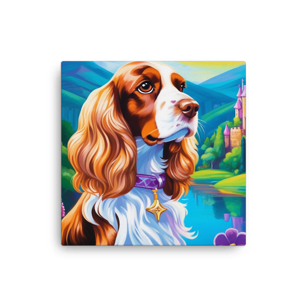 PugMug Custom English Cocker Spaniel Canvas