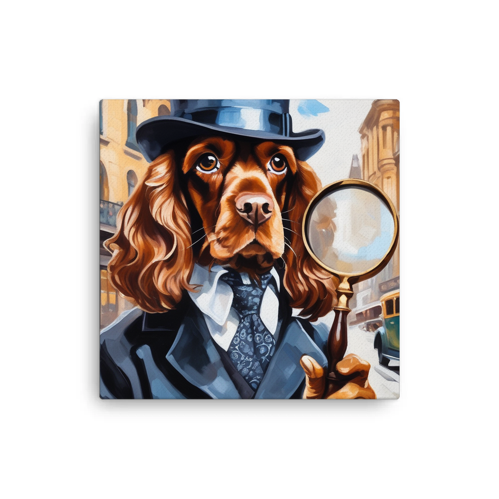 PugMug Custom English Cocker Spaniel Canvas