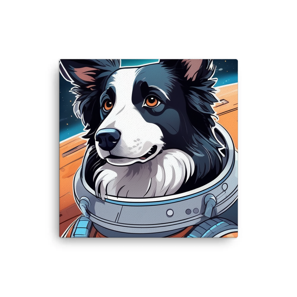 PugMug Custom Border Collie Canvas