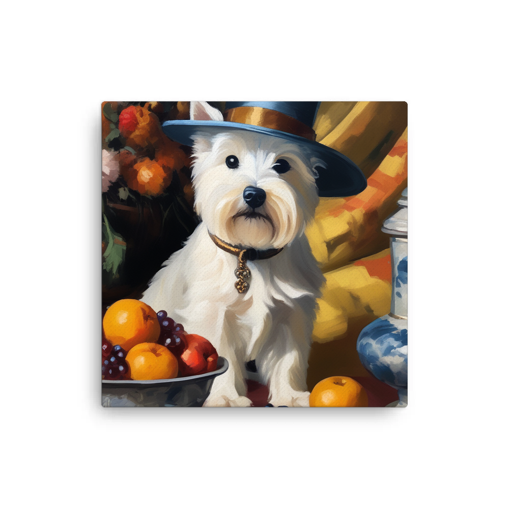 PugMug Custom West Highland White Terrier Canvas