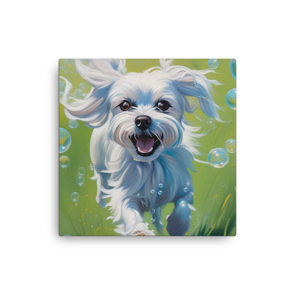 PugMug Custom Maltese Dog Canvas