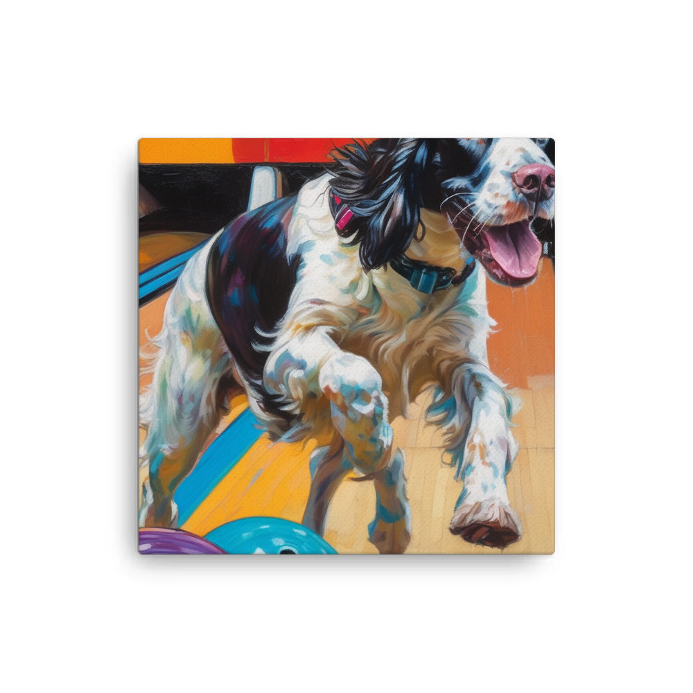 PugMug Custom English Springer Spaniel Canvas