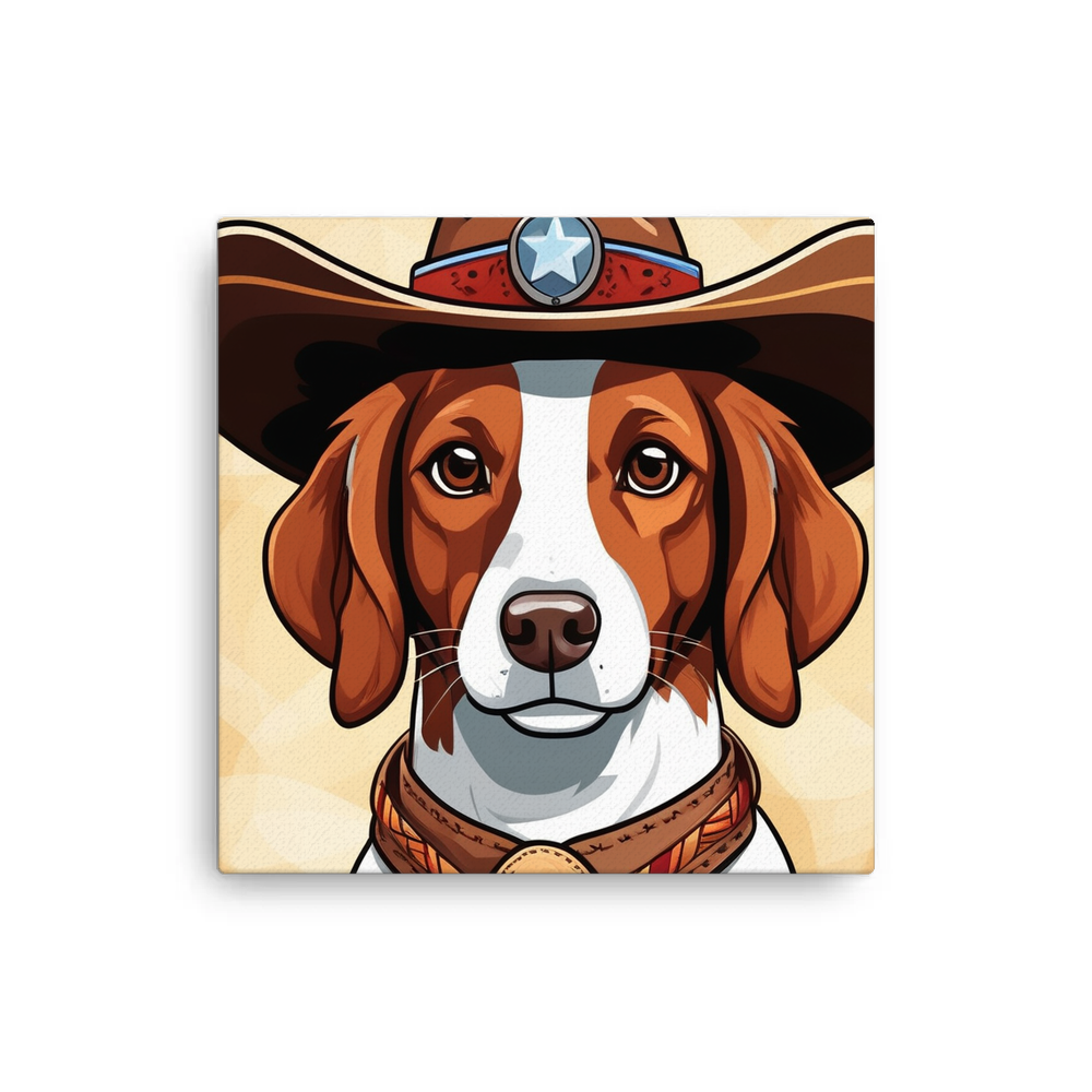 PugMug Custom Brittany Dog Canvas