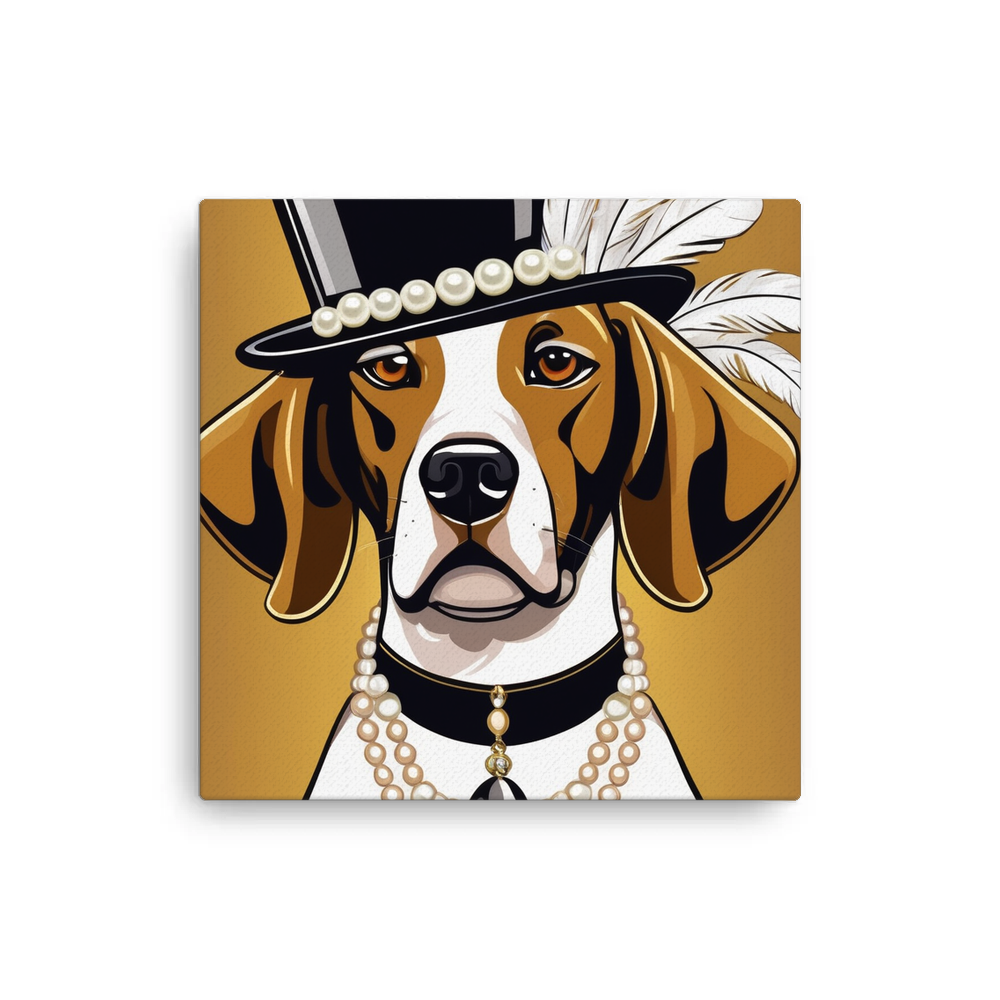 PugMug Custom Pointer Dog Canvas