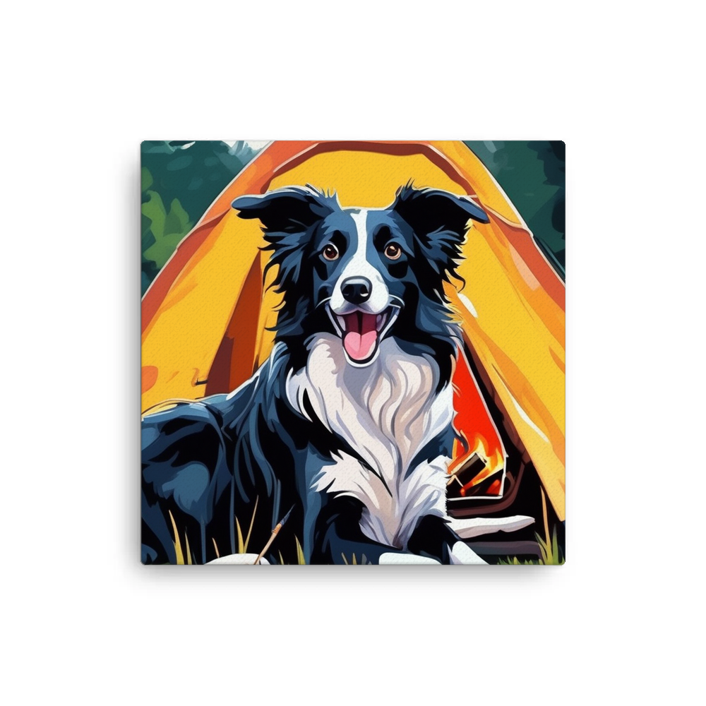 PugMug Custom Border Collie Canvas