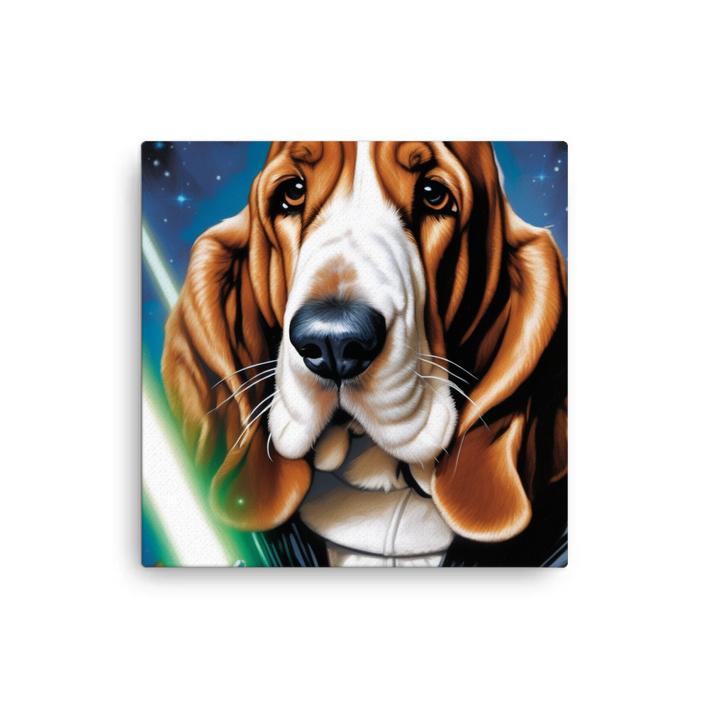PugMug Custom Basset Hound Canvas