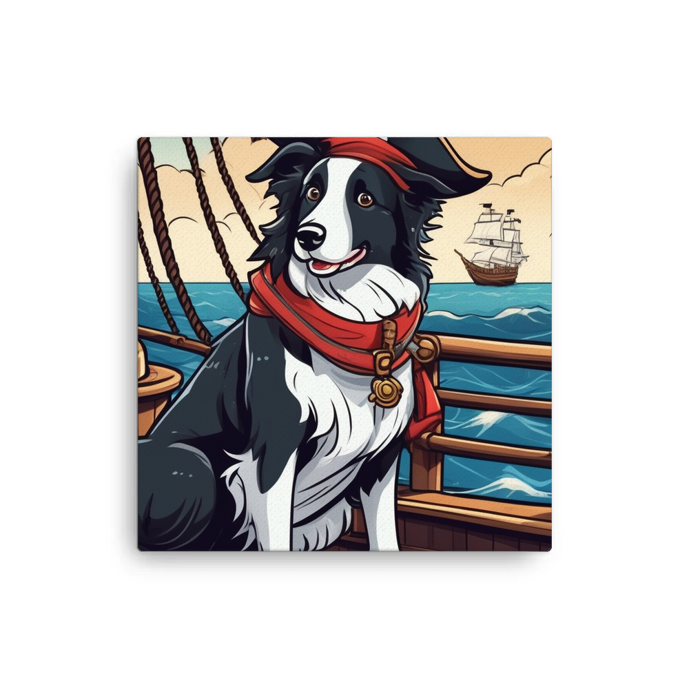PugMug Custom Border Collie Canvas