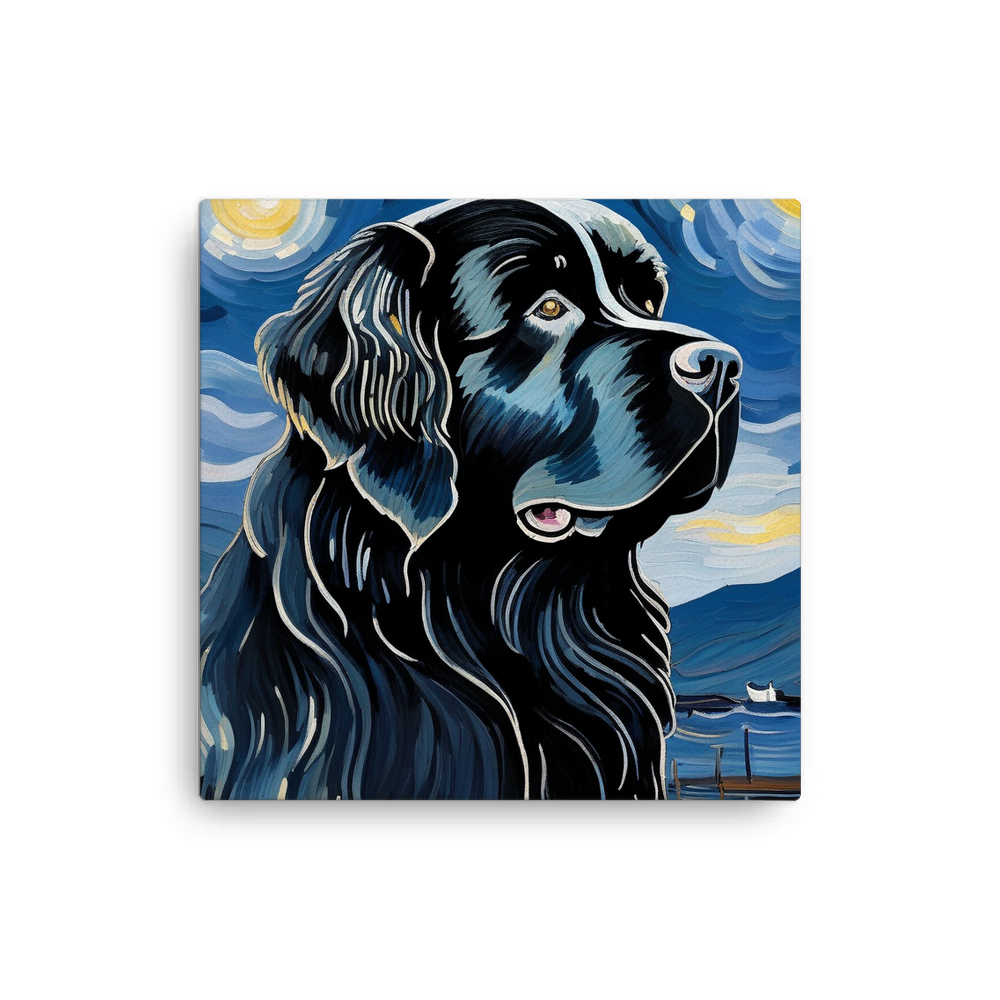 PugMug Custom Newfoundland Canvas